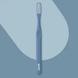 Зубна щітка GUM Classic Bio-Based Handle повна м'яка синя - мініатюра 4