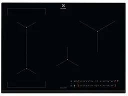 Electrolux Варильна поверхня індукційна, 71см, розширена зона, Hob2Hood, чорний