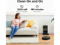 Робот-пилосос з вологим прибиранням RoboRock Vacuum Cleaner Q7 Max+ Black - мініатюра 8