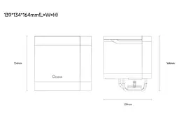 Кулер для процесора Ocypus DELTA A62 EX DIGITAL Black (DELTA-A62-BK2NNWD00E-GL) - мініатюра 13