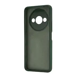 Чохол Silicone Case Xiaomi Redmi A3 4G/Poco C61 4G/Redmi A3X Dark Green - мініатюра 2