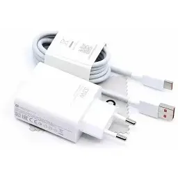 Зарядний комплект блок і кабель Xiaomi Charging Combo 33 W (BHR6039EU) - мініатюра 4