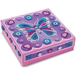 Набір для творчості Melissa & Doug Дзеркало і скринька з блискучими наліпками (MD9517) - мініатюра 3