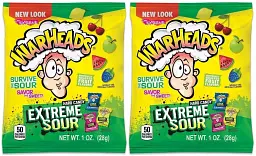Льодяники Warheads Extreme Sour Hard Candy 28г - мініатюра 7