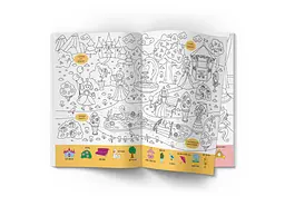 Книга Віммельбух-розмальовка. Принцеси 3313 Різнокольоровий shop (9786175473313) - мініатюра 2