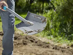 Лопата садова штикова загострена Gardena ErgoLine D-подібна рукоятка 117 см (17012-20) - мініатюра 3