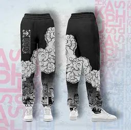 Костюм спортивний худі та штани з 3D принтом Dark One Piece 29029 2XL - мініатюра 3