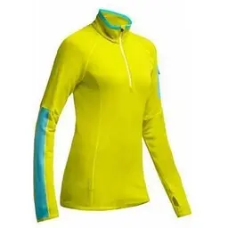 Термокофта Icebreaker Atom LS Zip WMN S Жовтий (1052-101 474 701 S)