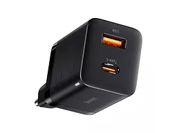 МЗП Baseus Super Si Pro Quick Charger C + U 30W EU Black - мініатюра 2
