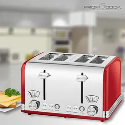 Тостер PROFI COOK PC-TА 1194 Red - мініатюра 3