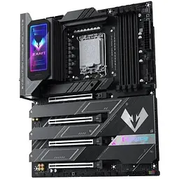 Материнська плата Maxsun LGA1851, iCraft Z890 PACIFIC, Z890, 4xDDR5, Int.Video(CPU), 4xSATA3, 1xPCI-E 16x 5.0, 1x PCI-E 8x 5.0, 2xPCI-E 4x 4.0, 4xM.2, RTL8126, 9xUSB3.2, 2xType-C, DP/HDMI, WIFI7+BT5.4, 16 Phase, Debug, ARGB, ATX - мініатюра 4