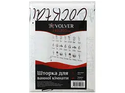 Штора для ванної VOLVER 200x240см Storen 2,40м (комплект) арт.51904