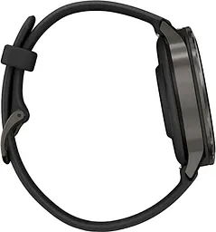 Смарт-годинник Garmin Venu 4 41 mm Слатий з чорним Silicone Band (010-03013-02) - мініатюра 3