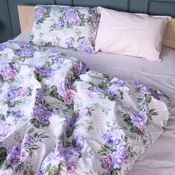 Комплект постільної білизни MirSon 17-0711 Delicate Blossoms бязь 143 x 210 см (2200010616316) - мініатюра 2