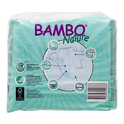 ЕКО Підгузки Bambo Nature. Розмір 2 (Mini 3-6 кг). 30 штук. Bambo Nature (310132) - мініатюра 4