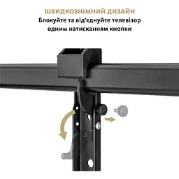 Кріплення для телевізора ITech PTRB-95 60-120` [133172] - мініатюра 6