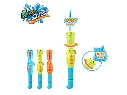 Водна зброя AQUA QUEST 55,5x26,7x26,7см Крокодил 2в1 55,2см Aqua Quest