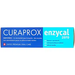 Зубна паста Curaprox Enzycal Zero ферментна без фтору 75 мл - мініатюра 3