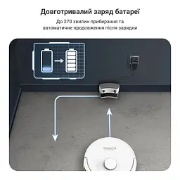 Робот-пилосос Rowenta X-Plorer Serie 90+ білий (RR8777WH) - мініатюра 3
