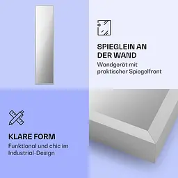 Інфрачервоний обігрівач дзеркало Klarstein La Palma (10039841) - мініатюра 8