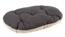 Подушка для собак і котів Ferplast Relax F 100/12 зі штучним хутром сіра 103×63 см 82100097