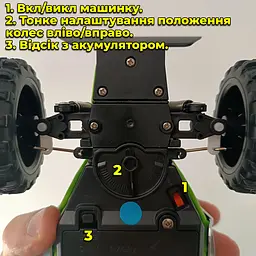 Машинка Баггі з дистанційним керуванням Victory 15+ км/год Зелена - мініатюра 5