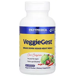 Ферменти для травлення Enzymedica VeggieGest 90 капс
