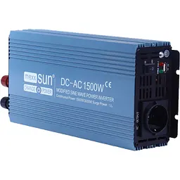 Автомобільний інвертор Mexxsun MXS-1500-12M 12V 1500W (MXS-1500-12M/29229) [167792]