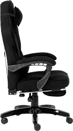 Геймерське крісло GT Racer чорне (X-2749-1 Fabric Black Suede) - мініатюра 4
