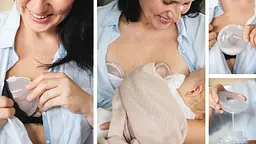 Лактатор-колектор Babyono під бюстгалтер 2 чаші (1468) - мініатюра 11
