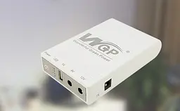 ДБЖ для роутера, повербанк MINI DC UPS WGP 5V-9V-12V, 10400mAh