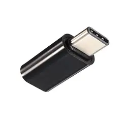 Перехідник USB 3.1 Type-C Micro USB (OTG) чорний