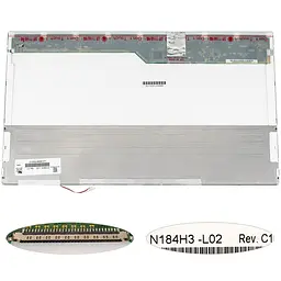 Матриця 18.4 N184H3-L02 1920х1080, 30pin, 1CCFL, NORMAL, глянцева, роз'єм праворуч зверху для ноутбука
