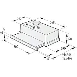 Витяжка кухонна Gorenje TH60E3X - мініатюра 8
