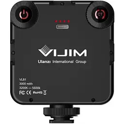Відеосвітло Ulanzi Vijim led light (UV-2134 VL81) (2134) - мініатюра 2