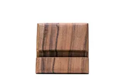 Підставка з дерева для гаджета ecoWalnut 100х100х18 мм - мініатюра 3