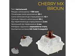 Клавіатура Ducky One 3 Mini Cherry MX Brown RGB UA USB White (DKON2161ST-BUAPXPWWWSC1) - мініатюра 5
