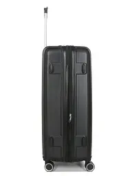 Валіза полікарбонат велика (L) Airtex 623 98л 76x49x29см Чорний (Black) - мініатюра 2