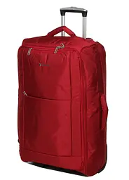 Валіза Середня+ (M+) тканинна на 2 колесах Airtex 525 Queluz 68x40x22см 60л Червона