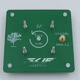 Патч Skif 14dBi LHCP 4.9-6.0 GHz (Made in UA) - мініатюра 2