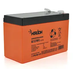 Акумуляторна батарея GEL MERLION GL-1270-F2 12 V 7 Ah