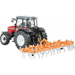 Модель Britains Трактор Massey Ferguson 6290 з культиватором 1:32 (43335) - мініатюра 3