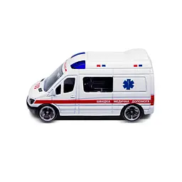 Автомодель дитяча Швидка допомога TechnoDrive 250421CG-3 масштаб 1:64 - мініатюра 2