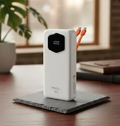 Портативний повербанк ACL PW-140 Power bank 20000 мАг Білий (2104618843) - мініатюра 6