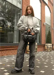 Велика жіноча поясна сумка бананка Sambag 38х21 см sum0027223 - мініатюра 6