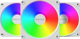 Комплект вентиляторів MONTECH GF120 V2 120MM ARGB PWM 3 Pack (W)