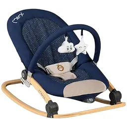 Шезлонг-гойдалка MoMi Lumiwood Blue Navy - мініатюра 2