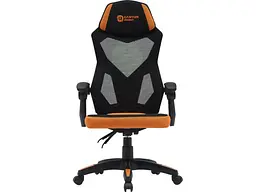 Комп'ютерне крісло для геймера Canyon Wave MCH02 Mesh Black/Orange (CNE-MCH02)