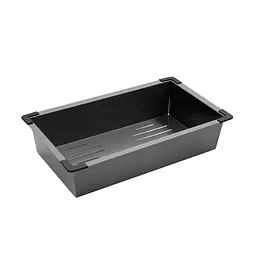 Кухонна мийка Kroner KRP Schwarze - 6350HM PVD (3.0/1.0 мм) CV031453, Чорний - мініатюра 7