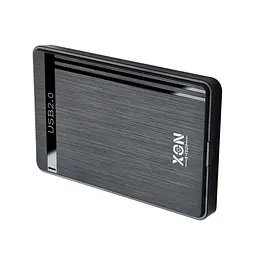 Зовнішня кишеня XON MemoryCase для 2.5" SATA HDD/SSD USB 2.0 Чорна (XHC1A12S21PB 6587) - мініатюра 3